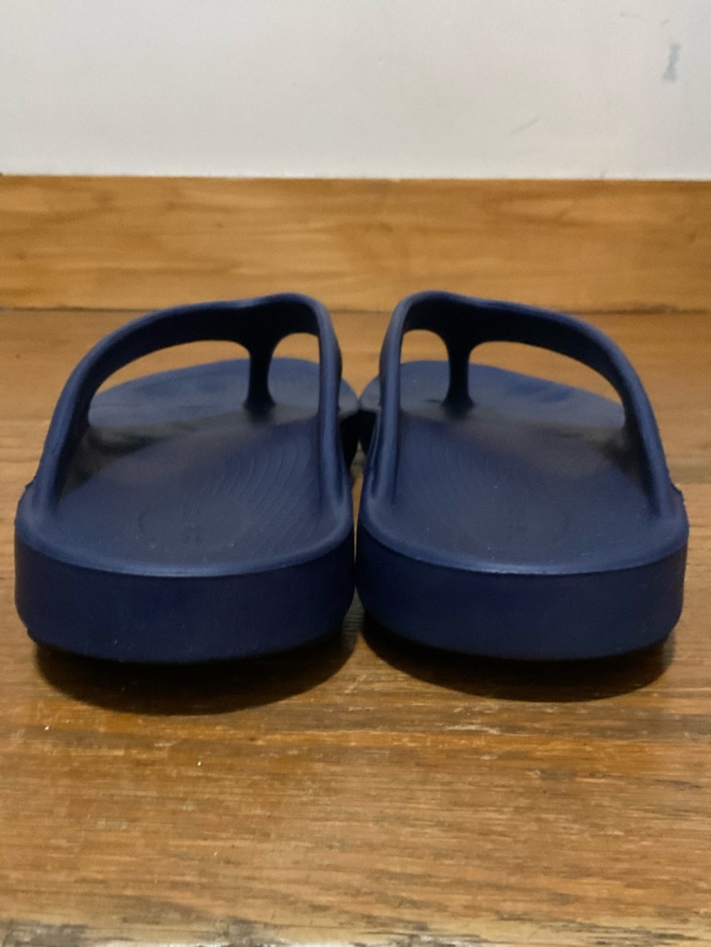 Oofos Blue Recovery Thong Sandals/Flip Flops. In Very Good Condition. Men’s 13. - Picture 6 of 9